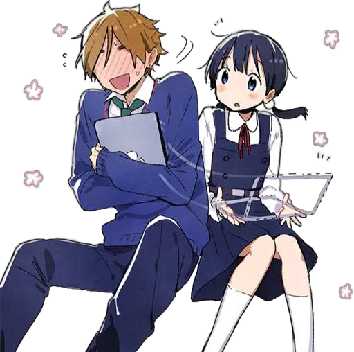 😓 Стикер «animecouple» для Telegram