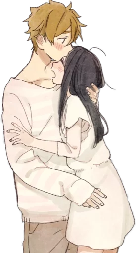 😚 Стикер «animecouple» для Telegram