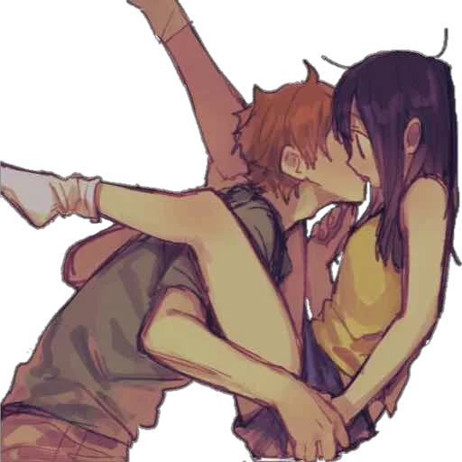 😘 Стикер «animecouple» для Telegram