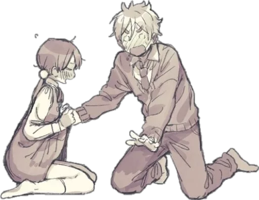 😁 Стикер «animecouple» для Telegram