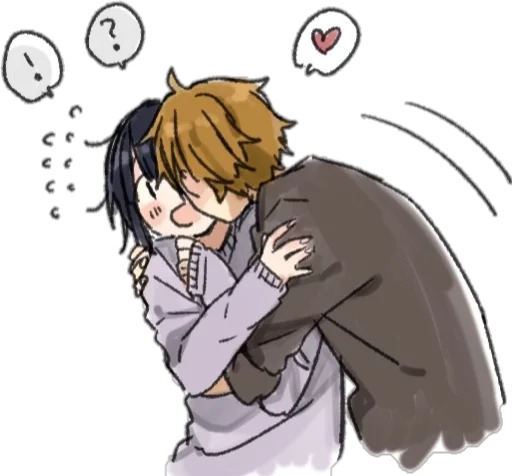 😘 Стикер «animecouple» для Telegram