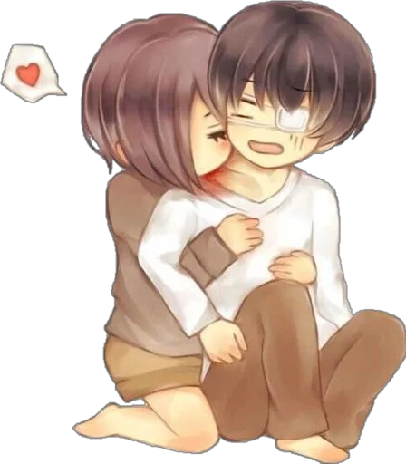 💏 Стикер «animecouple» для Telegram