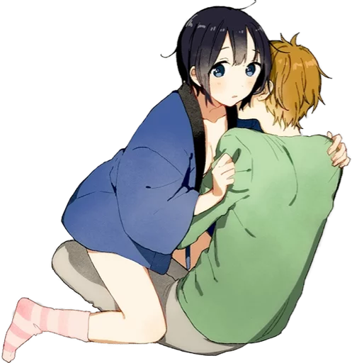 🤗 Стикер «animecouple» для Telegram