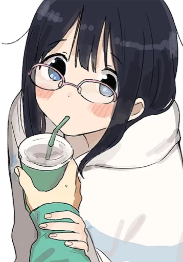 🍹 Стикер «animecouple» для Telegram