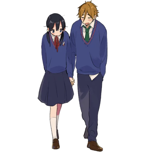 👫 Стикер «animecouple» для Telegram