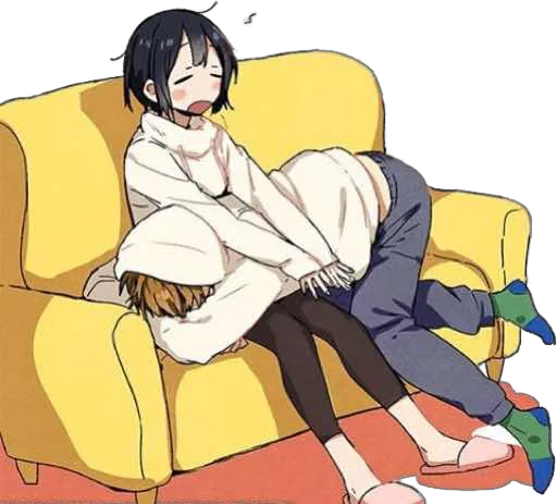 💤 Стикер «animecouple» для Telegram