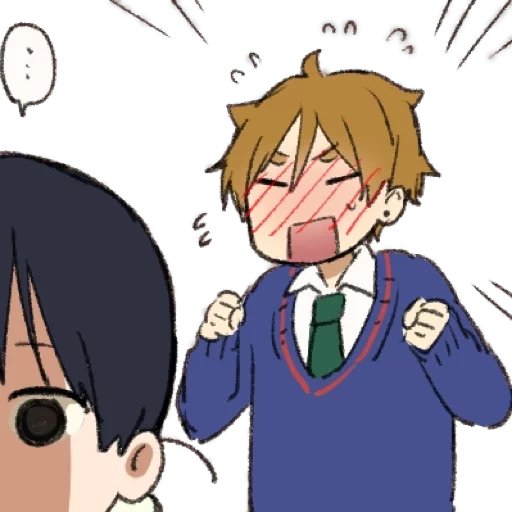 😶 Стикер «animecouple» для Telegram