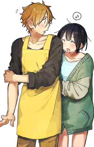 ☺️ Стикер «animecouple» для Telegram