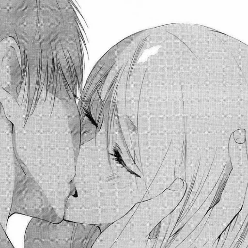 🤍 Стикер «anime couple» для Telegram