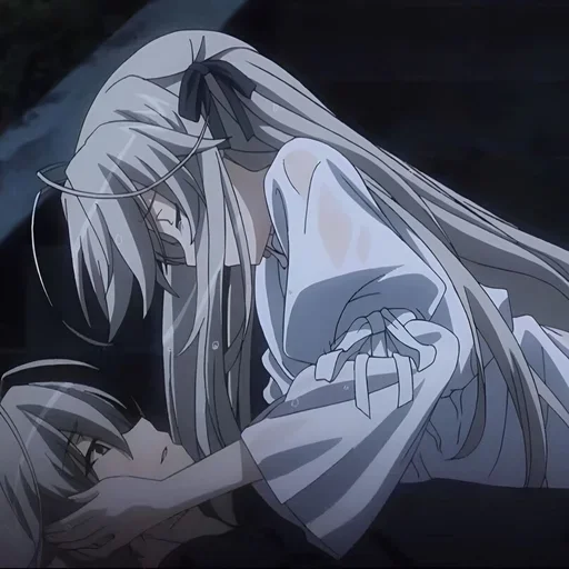 Стикерпак «anime couple» для Telegram — обложка