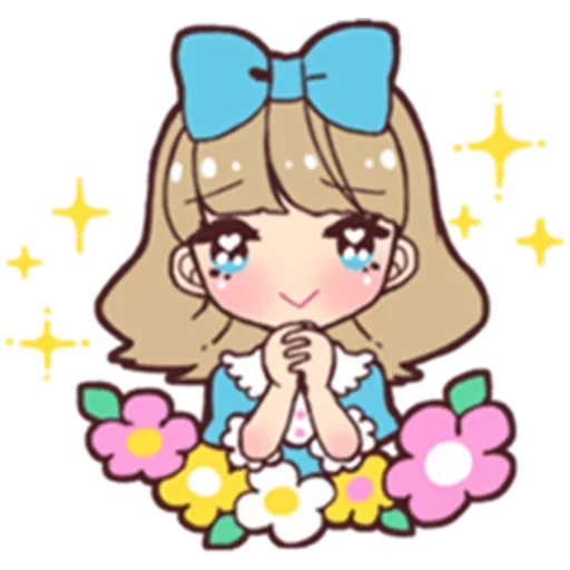 Стикерпак Animegirl для Telegram