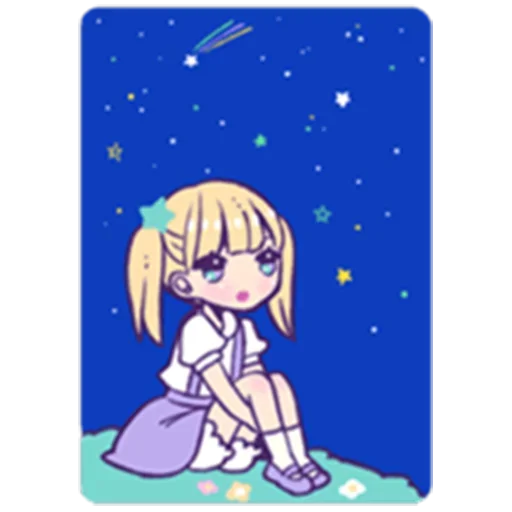 🤫 Стикер «Animegirl» для Telegram