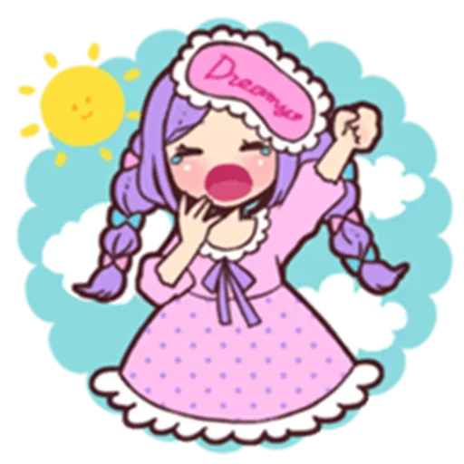 😕 Стикер «Animegirl» для Telegram