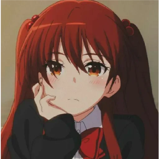 ❤️ Стикер «Anime exe» для Telegram