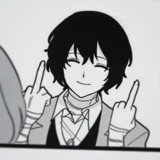 🖕 Стикер «Animeepp» для Telegram