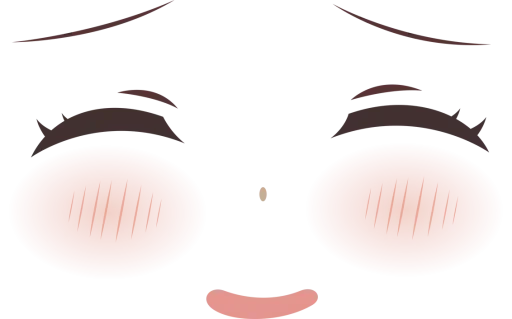 😟 Стикер «Anime face» для Telegram