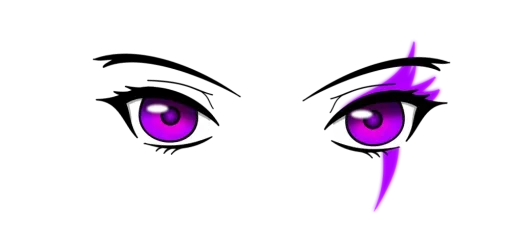 🤨 Стикер «Anime face» для Telegram
