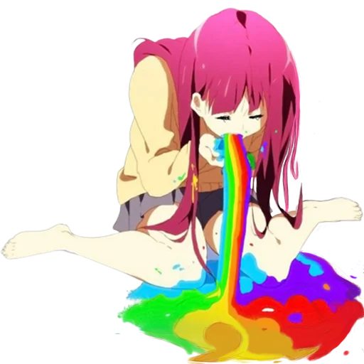 🤮 Стикер «animefan» для Telegram