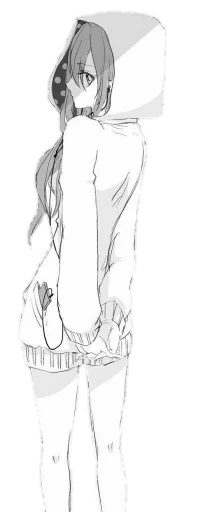 😚 Стикер «Anime for adult» для Telegram
