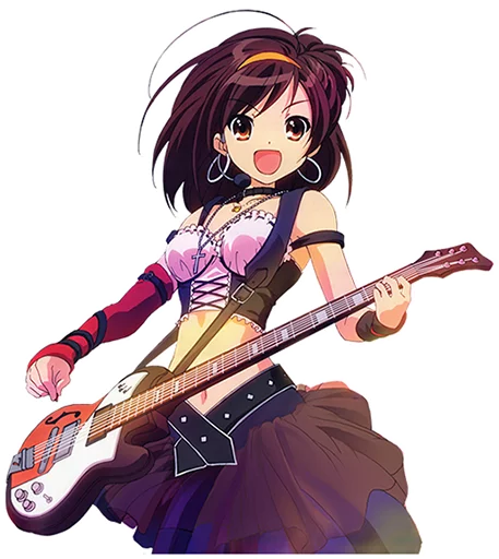 🎤 Стикер «Anime fun expressions» для Telegram