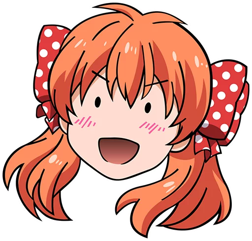 😁 Стикер «Anime fun expressions» для Telegram