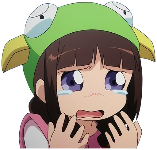 😢 Стикер «Anime fun expressions» для Telegram