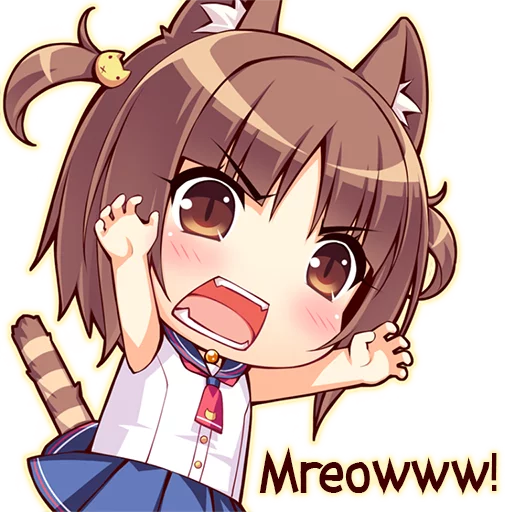 😠 Стикер «Anime fun expressions» для Telegram