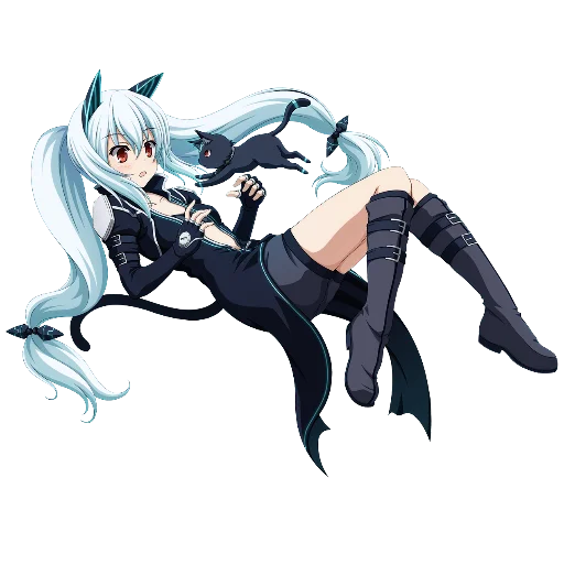 🥰 Стикер «Anime girl p.p» для Telegram
