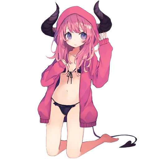 🎀 Стикер «Anime girl p.p» для Telegram