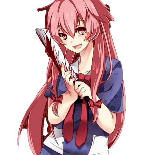 🔪 Стикер «Anime girl p.p» для Telegram