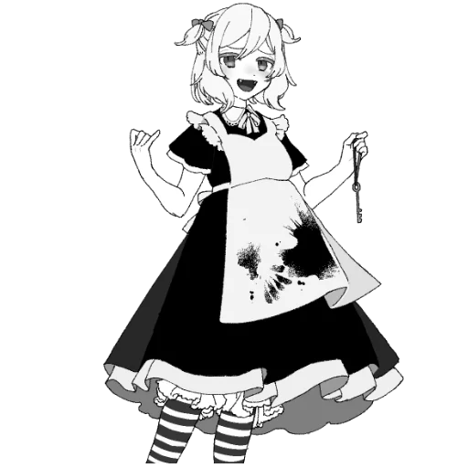 🩸 Стикер «Anime girl p.p» для Telegram