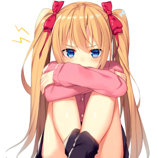 😒 Стикер «Anime girl p.p» для Telegram