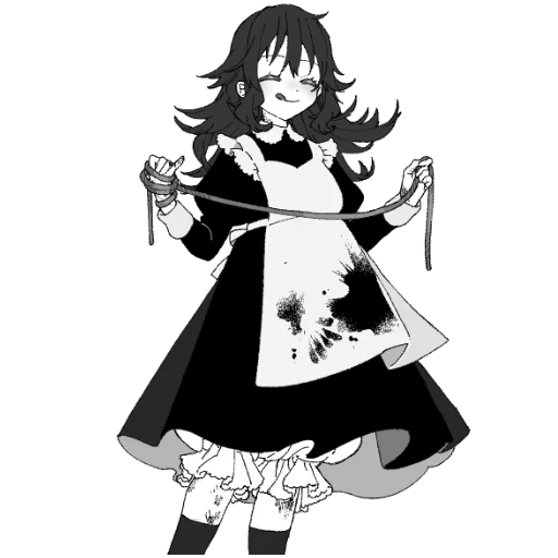 🩸 Стикер «Anime girl p.p» для Telegram