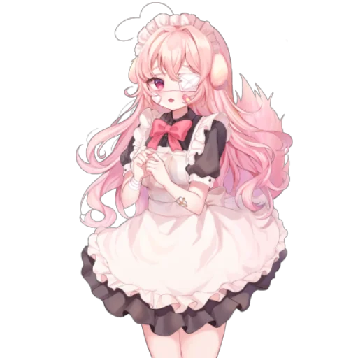 💋 Стикер «Anime girl p.p» для Telegram