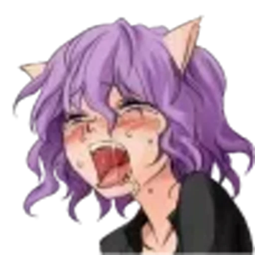 🥵 Эмодзи «Anime girls» для Telegram