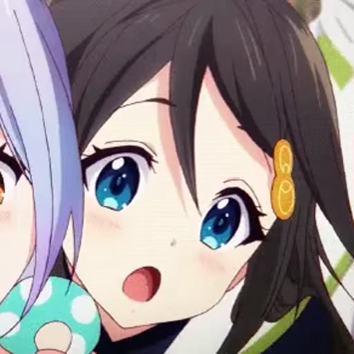 💜 Стикер «Anime girls» для Telegram