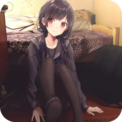 😊 Стикер «Anime IRL» для Telegram