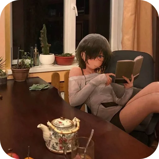 😗 Стикер «Anime IRL» для Telegram
