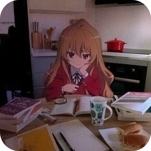 😒 Стикер «Anime IRL» для Telegram