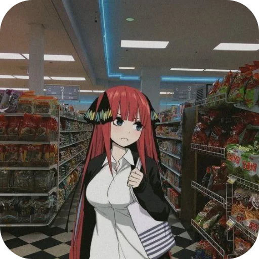 😒 Стикер «Anime IRL» для Telegram