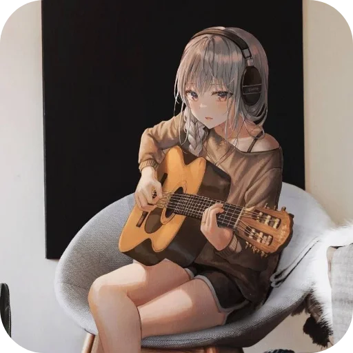 🎸 Стикер «Anime IRL» для Telegram