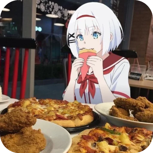 🍲 Стикер «Anime IRL» для Telegram