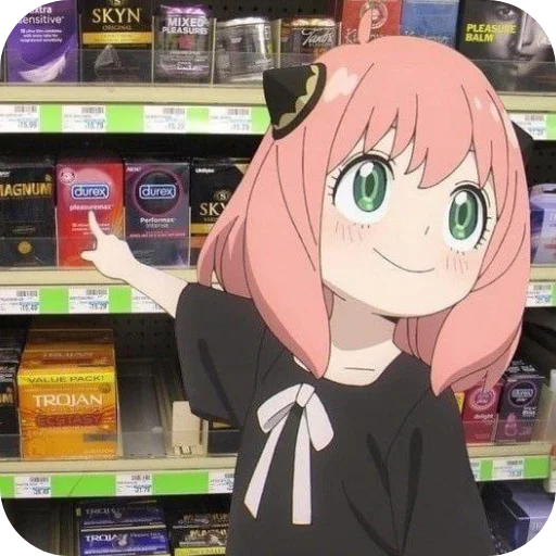 😊 Стикер «Anime IRL» для Telegram