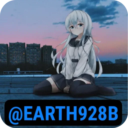 🌃 Стикер «Anime IRL» для Telegram