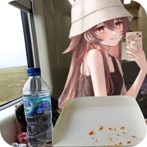 😏 Стикер «Anime IRL» для Telegram