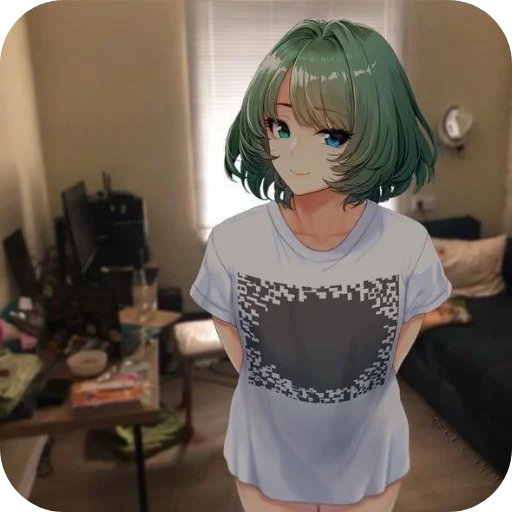 😏 Стикер «Anime IRL» для Telegram