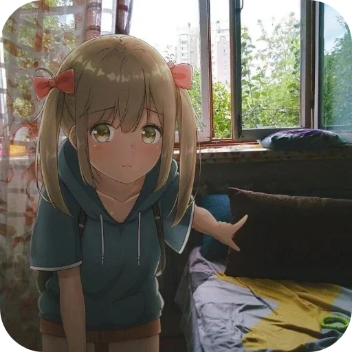 😥 Стикер «Anime IRL» для Telegram