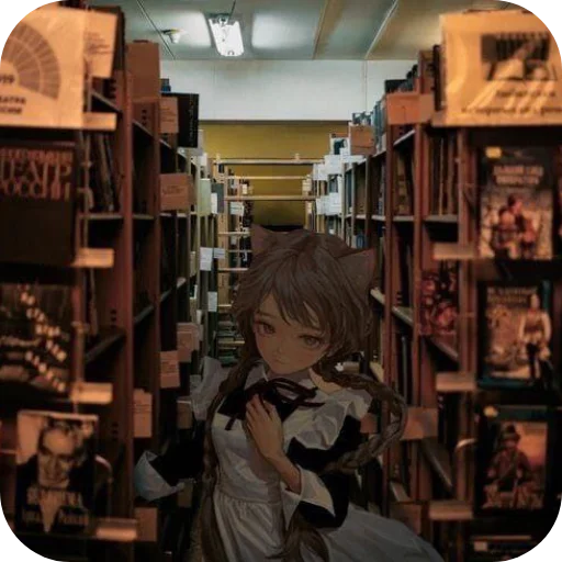 📚 Стикер «Anime IRL» для Telegram