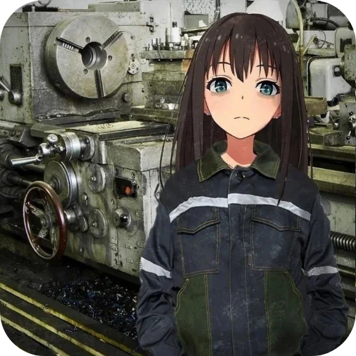 🙁 Стикер «Anime IRL» для Telegram