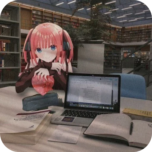🖥 Стикер «Anime IRL» для Telegram
